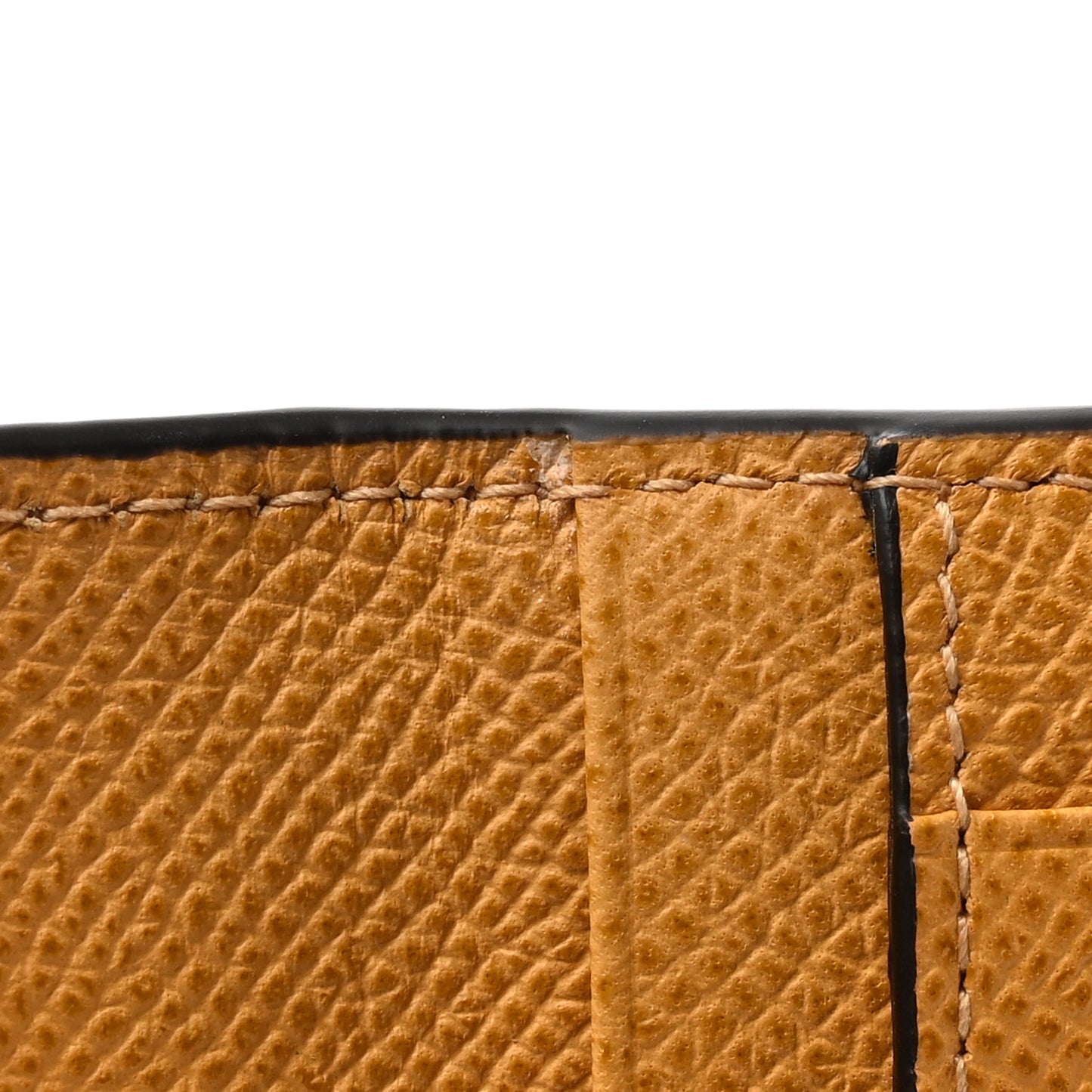 Grained Calfskin Gancini Continental Wallet Langur