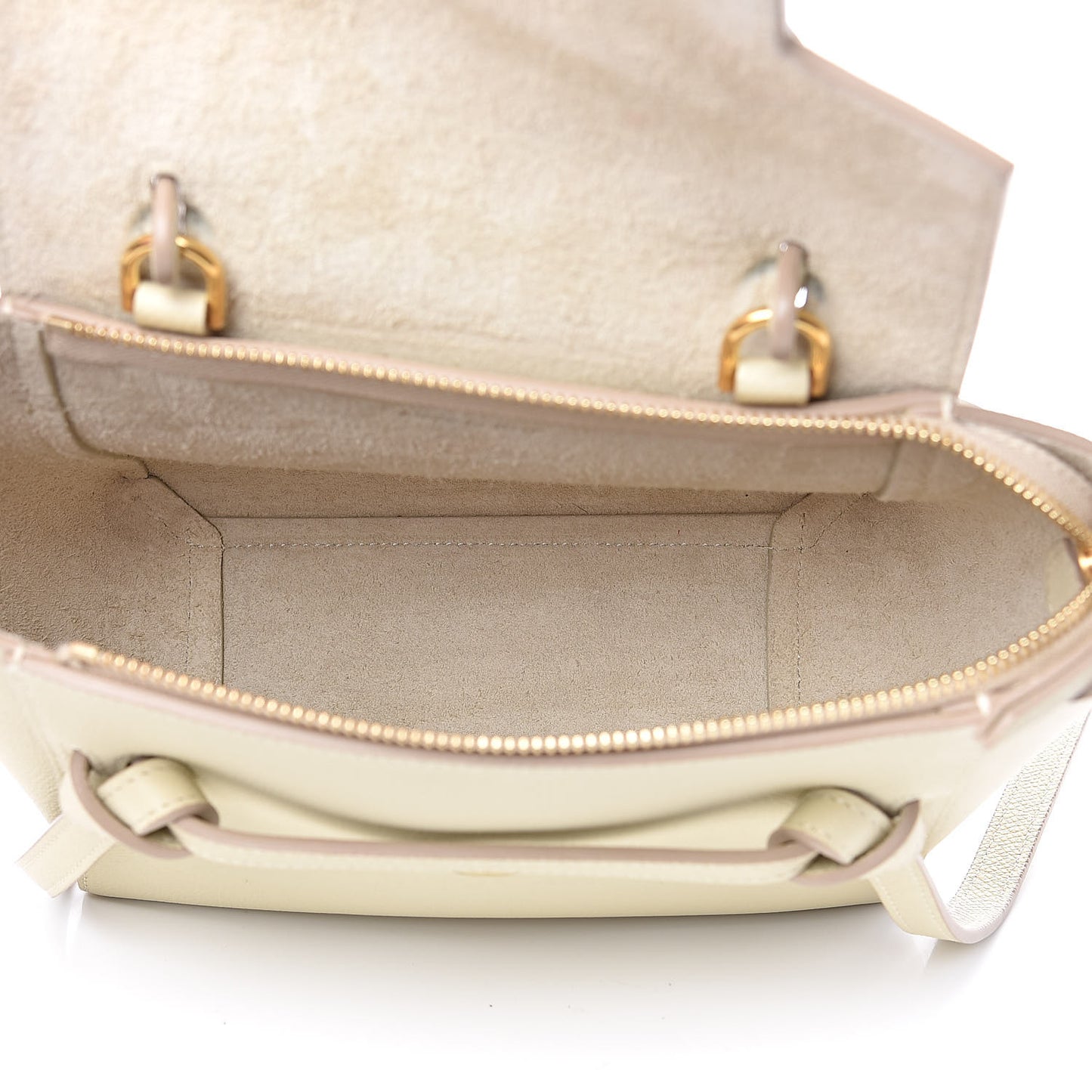 Grained Calfskin Nano Belt Bag Linen