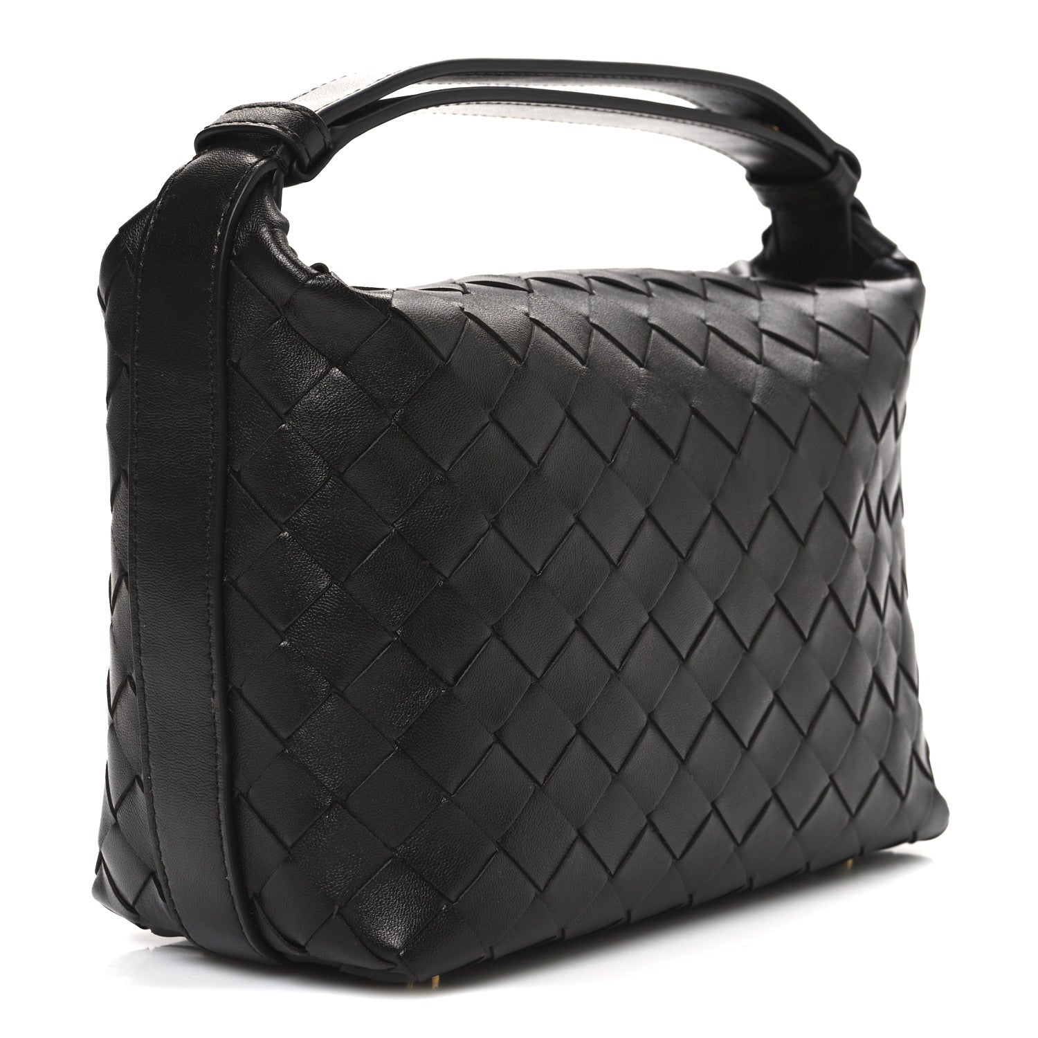 Bottega Veneta Calfskin Nappa Intrecciato Mini Wallace Fondant 3 of 11