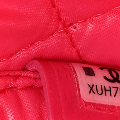 Chanel Caviar Quilted Large Vanity Pouch Pink 8 of 10
