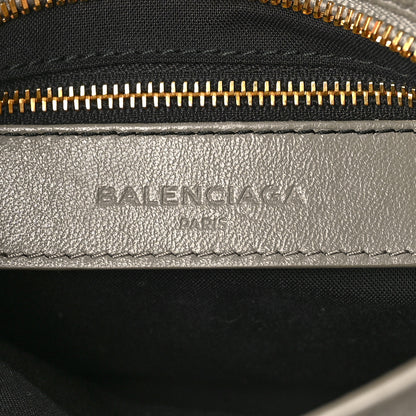 Balenciaga Chevre Gold Metallic Edge Hardware Mini City Gris Taupe 6 of 9