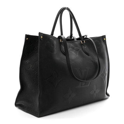 Louis Vuitton Empreinte Monogram Giant Onthego GM Black 3 of 10