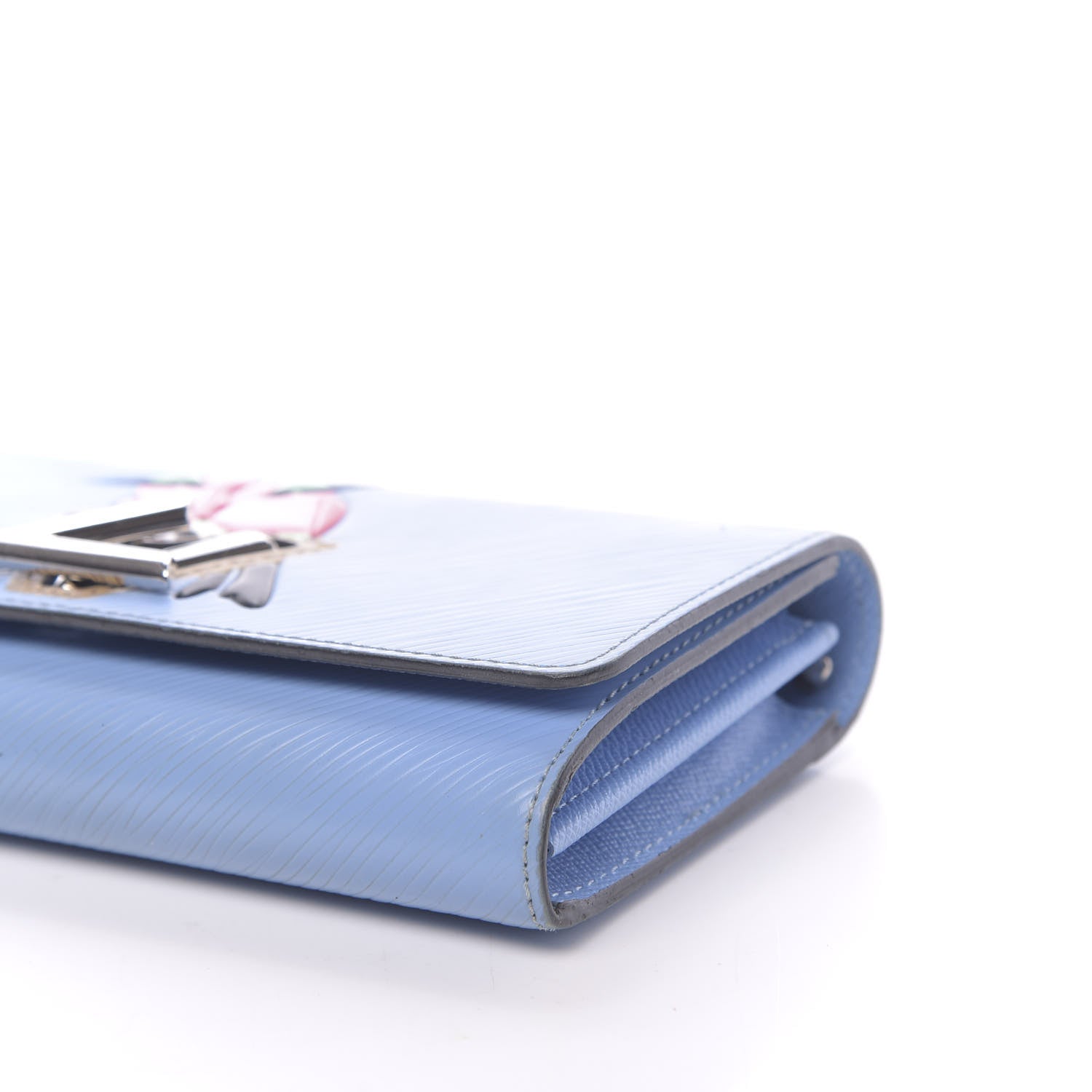 Louis Vuitton Epi Tropical Birds Twist Wallet Bleuet 8 of 10