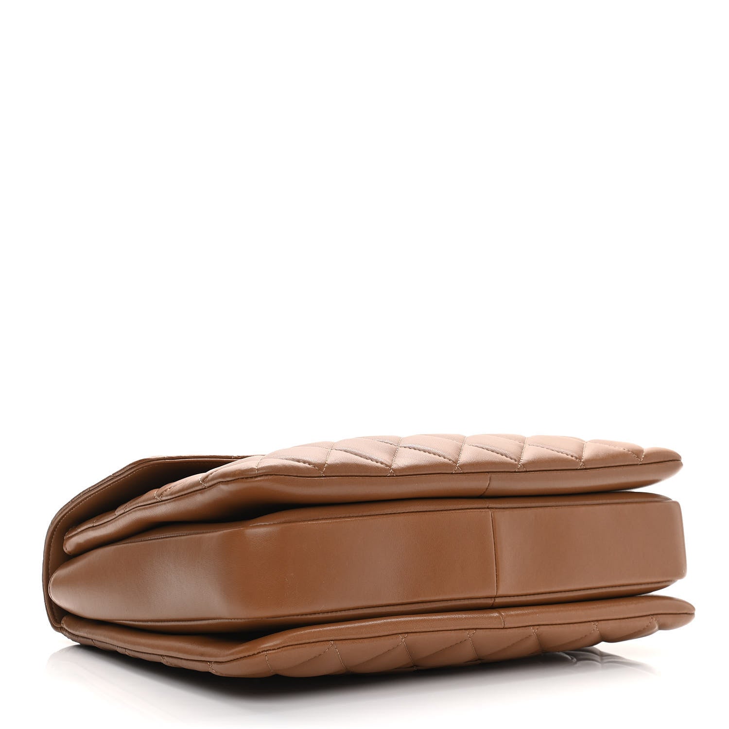 Chanel Lambskin Quilted Large Trendy CC Flap Camel 3 of 15