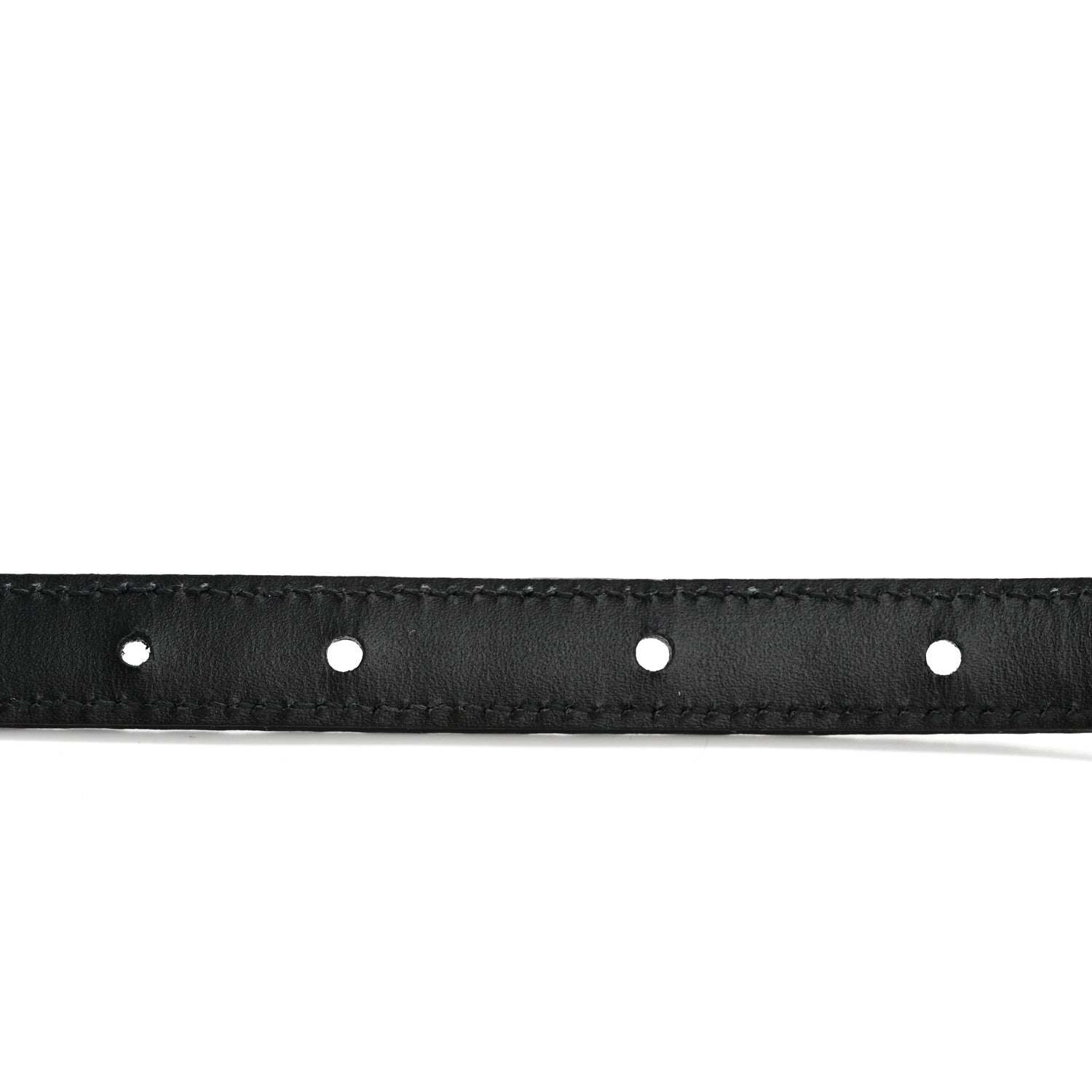 Chanel Calfskin Quilted CC Belt 80 32 Black 4 of 7