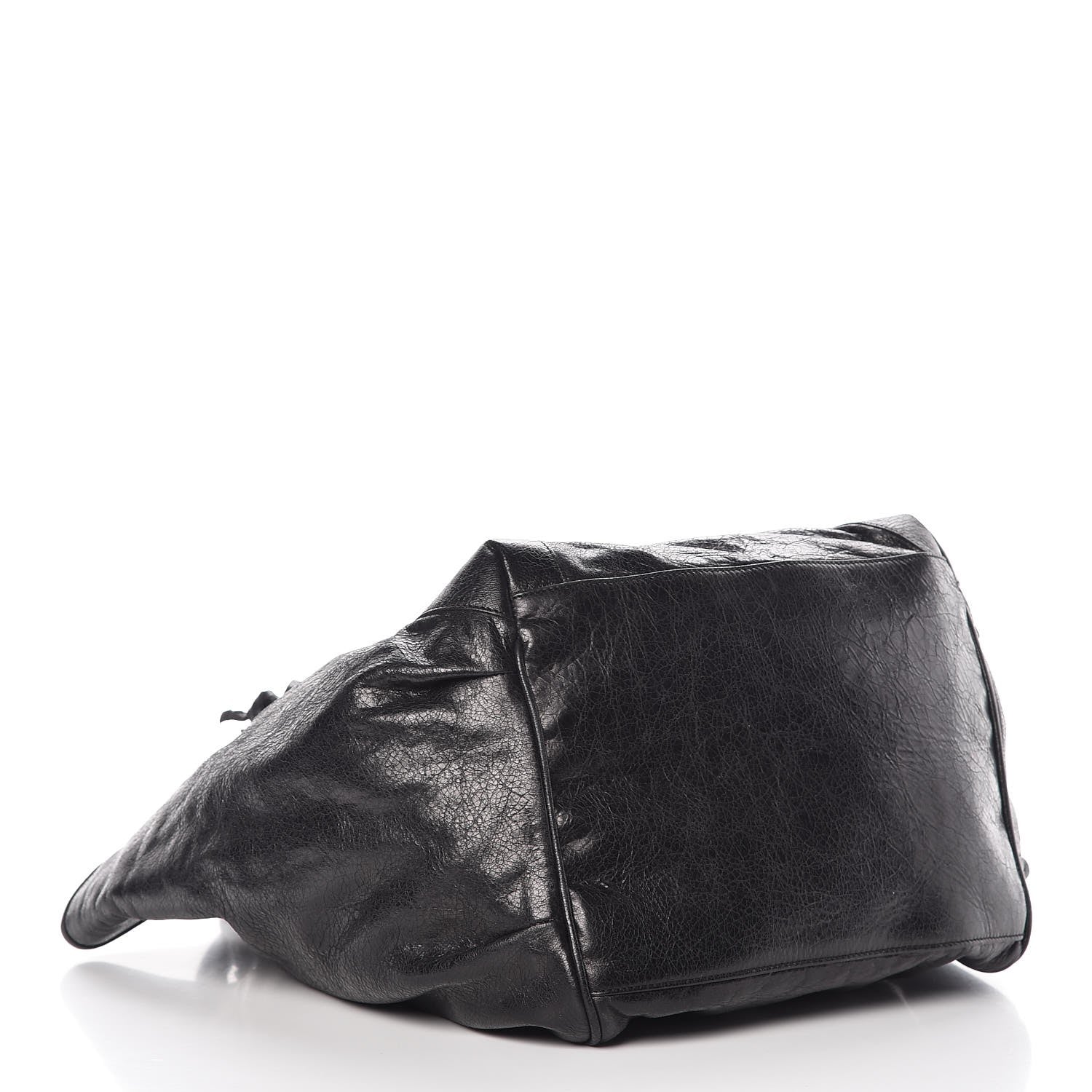 Balenciaga Agneau Classic Hardware S Sunday Tote Black 4 of 7