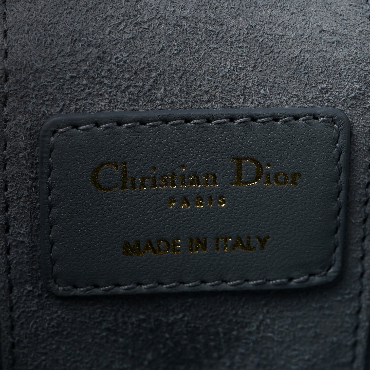 Christian Dior Lambskin Cannage Micro Lady Dior Vanity Case Cloud Blue 6 of 11