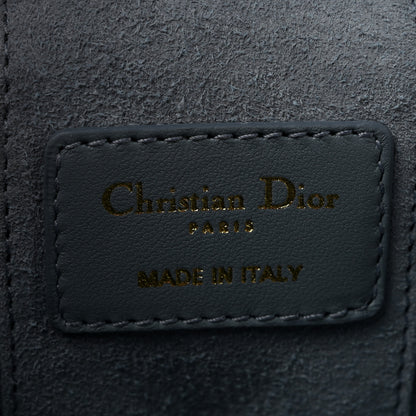 Christian Dior Lambskin Cannage Micro Lady Dior Vanity Case Cloud Blue 6 of 11