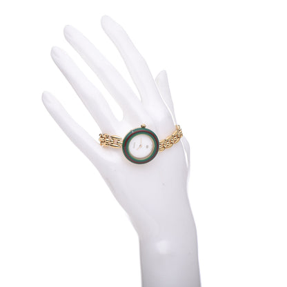 Gucci Stainless Steel 26mm Rice Link Interchangeable Bezel Quartz Watch 2 of 8