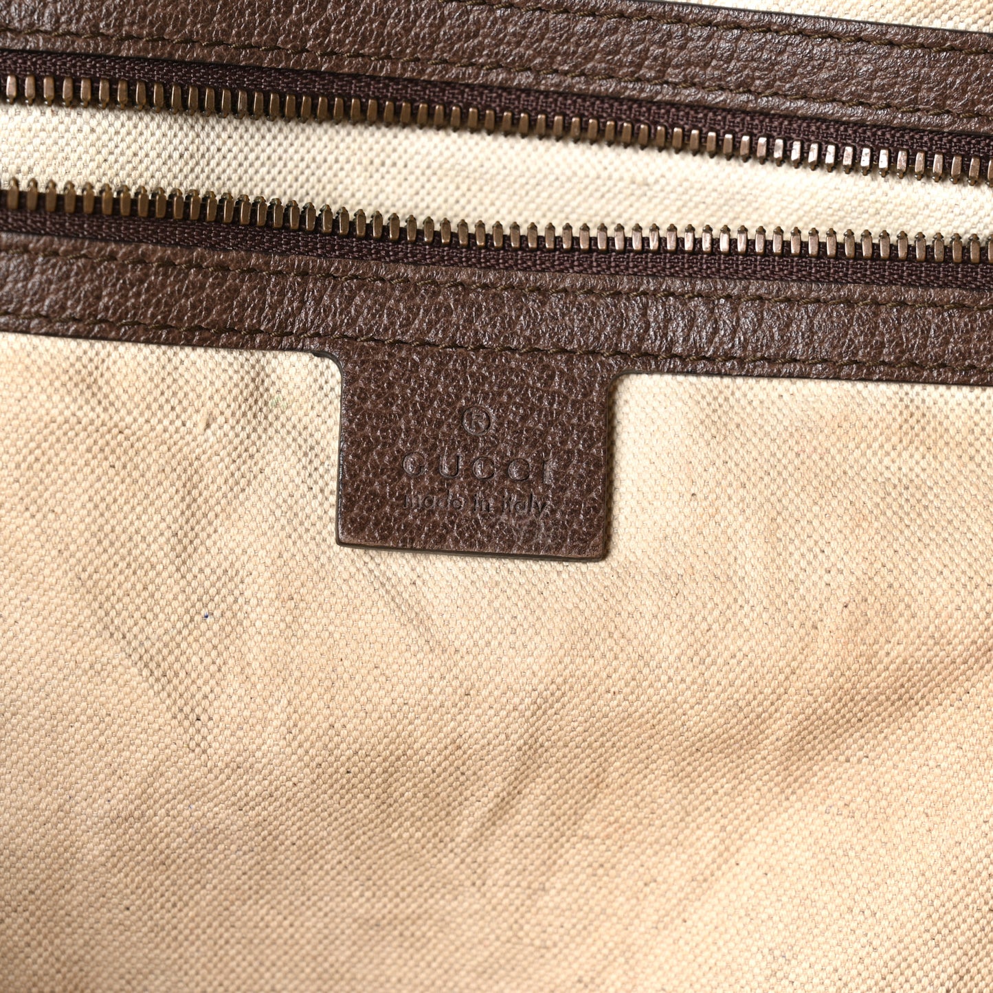 GG Supreme Monogram Web Neo Vintage Tote Beige New Acero Crop