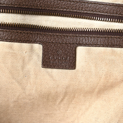 Gucci GG Supreme Monogram Web Neo Vintage Tote Beige New Acero Crop 6 of 11