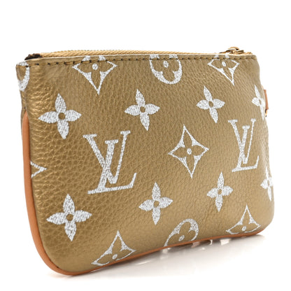 Louis Vuitton Calfskin Monogram Speedy P9 Bandouliere 25 Pochette Gold Kintsugi 3 of 6