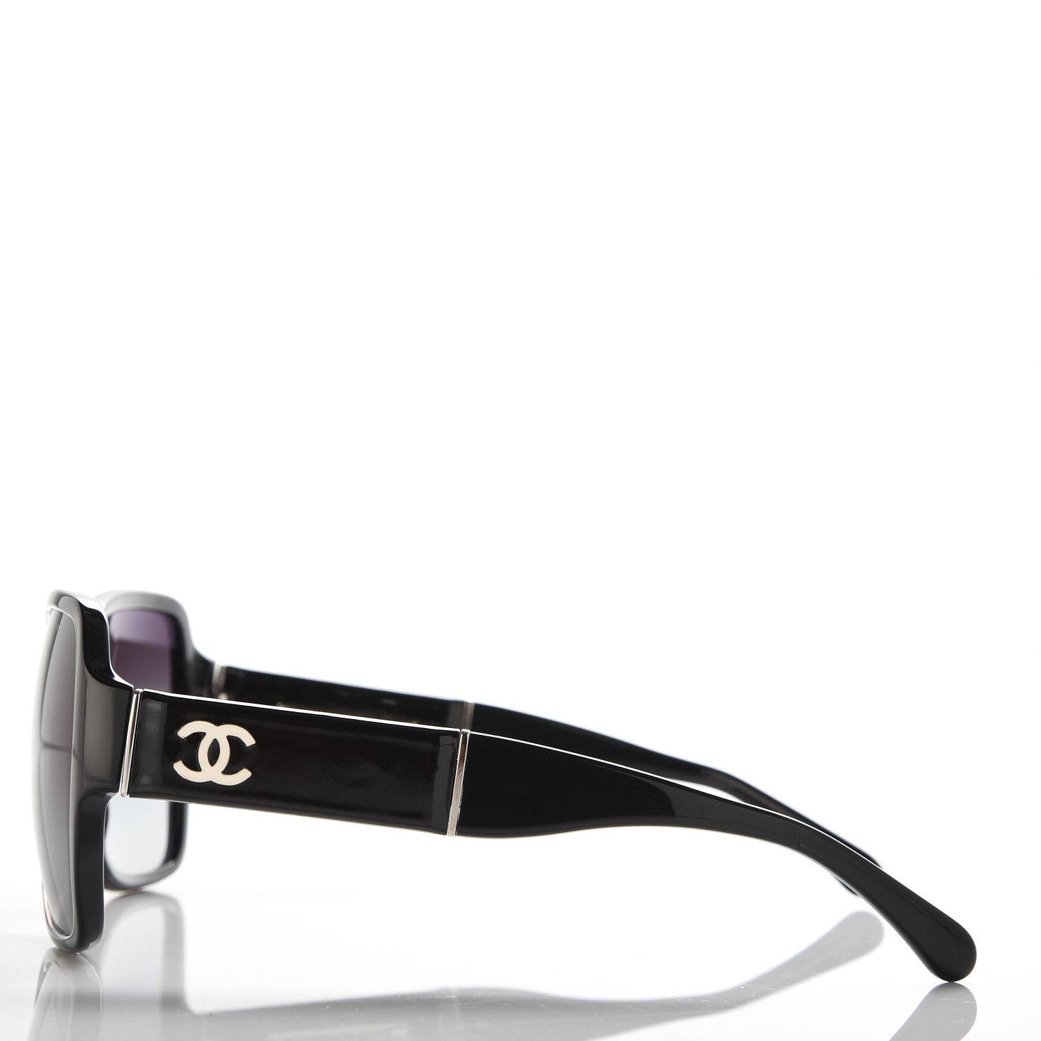 Chanel Square Summer CC Sunglasses 5230Q Black 3 of 9