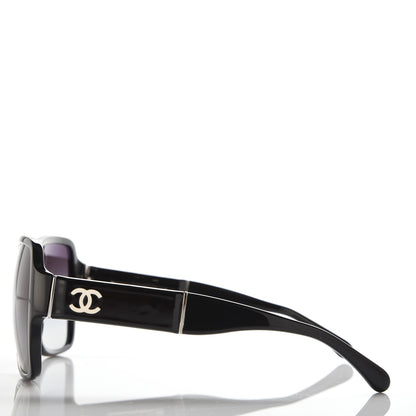 Chanel Square Summer CC Sunglasses 5230Q Black 3 of 9