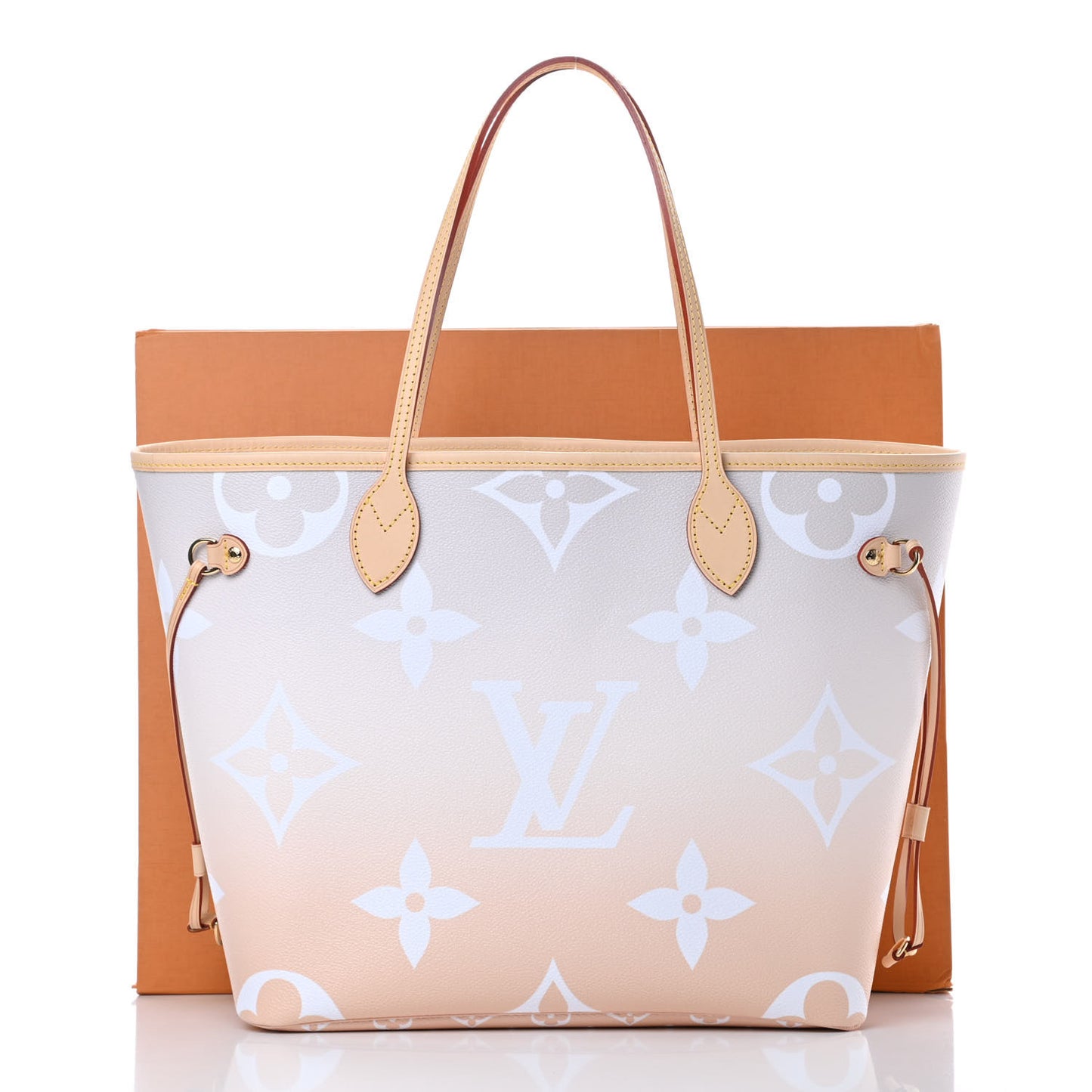 Monogram Giant By The Pool Neverfull MM Brume