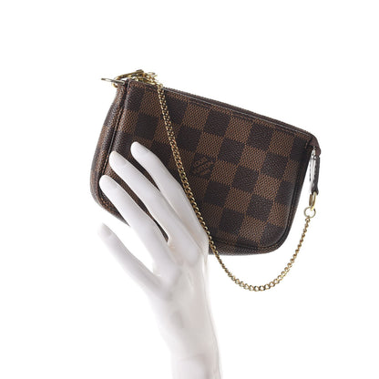 Louis Vuitton Damier Ebene Mini Pochette Accessories 2 of 7