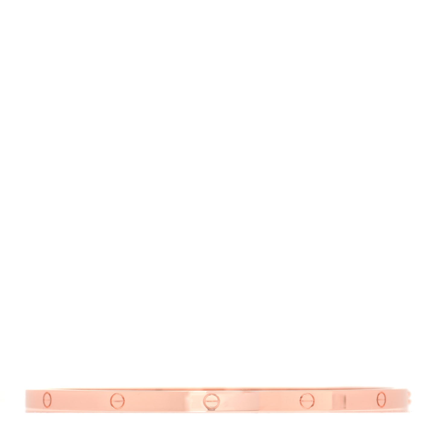 18K Pink Gold Small LOVE Bracelet 20