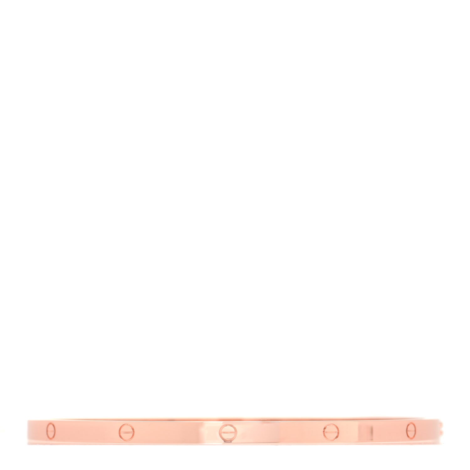 Cartier 18K Pink Gold Small LOVE Bracelet 20 1 of 6
