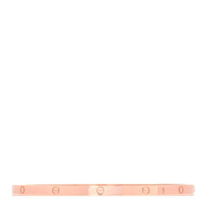 Cartier 18K Pink Gold Small LOVE Bracelet 20 1 of 6
