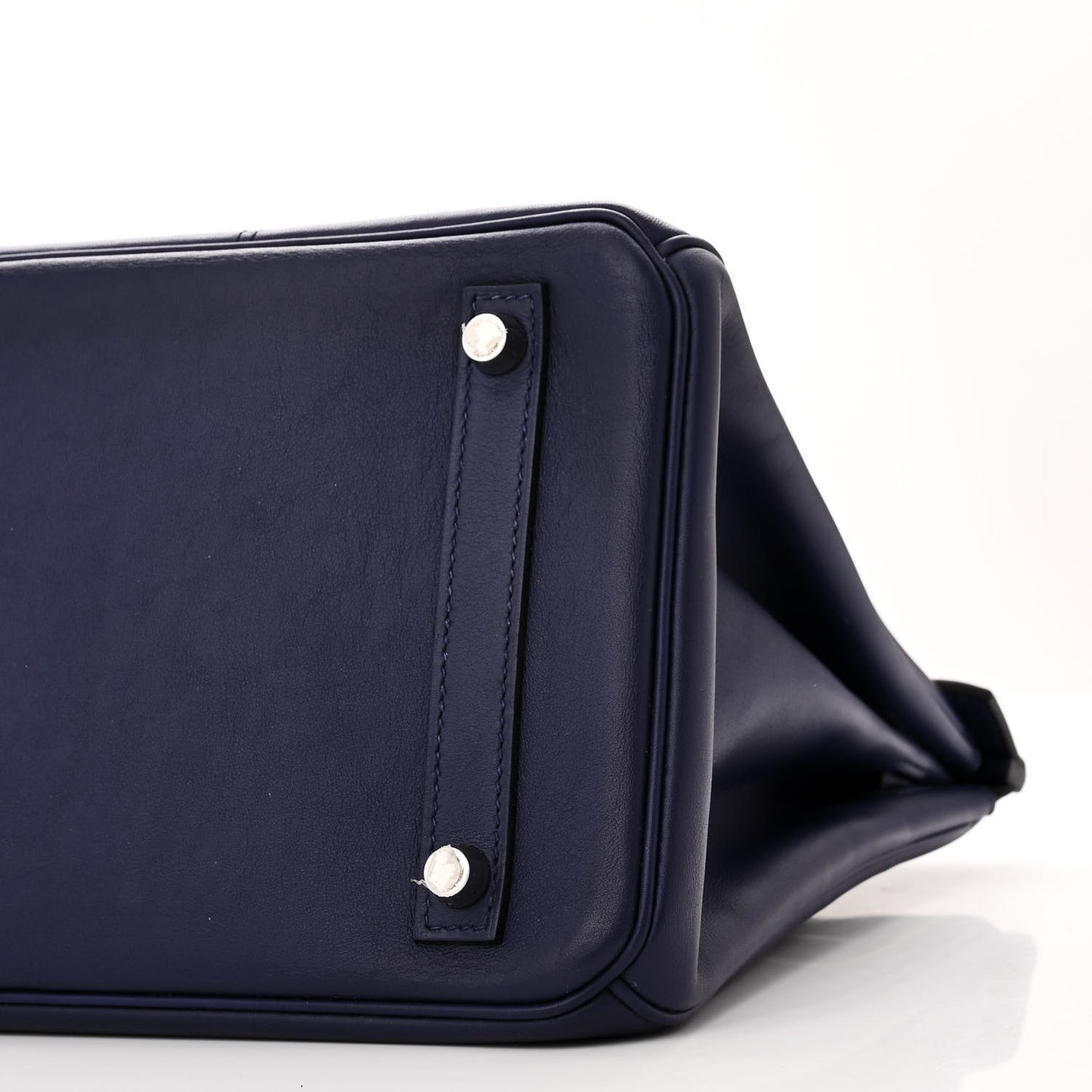 Swift Epsom Tressage Birkin 30 Bleu Encre Bleu Du Nord Gold