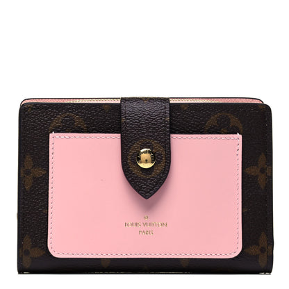 Louis Vuitton Monogram Juliette Wallet Rose Ballerine 1 of 7