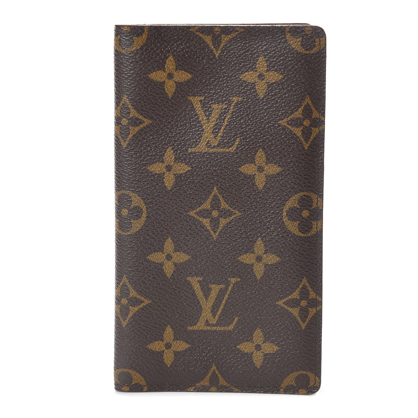 Monogram Checkbook Holder Case Wallet