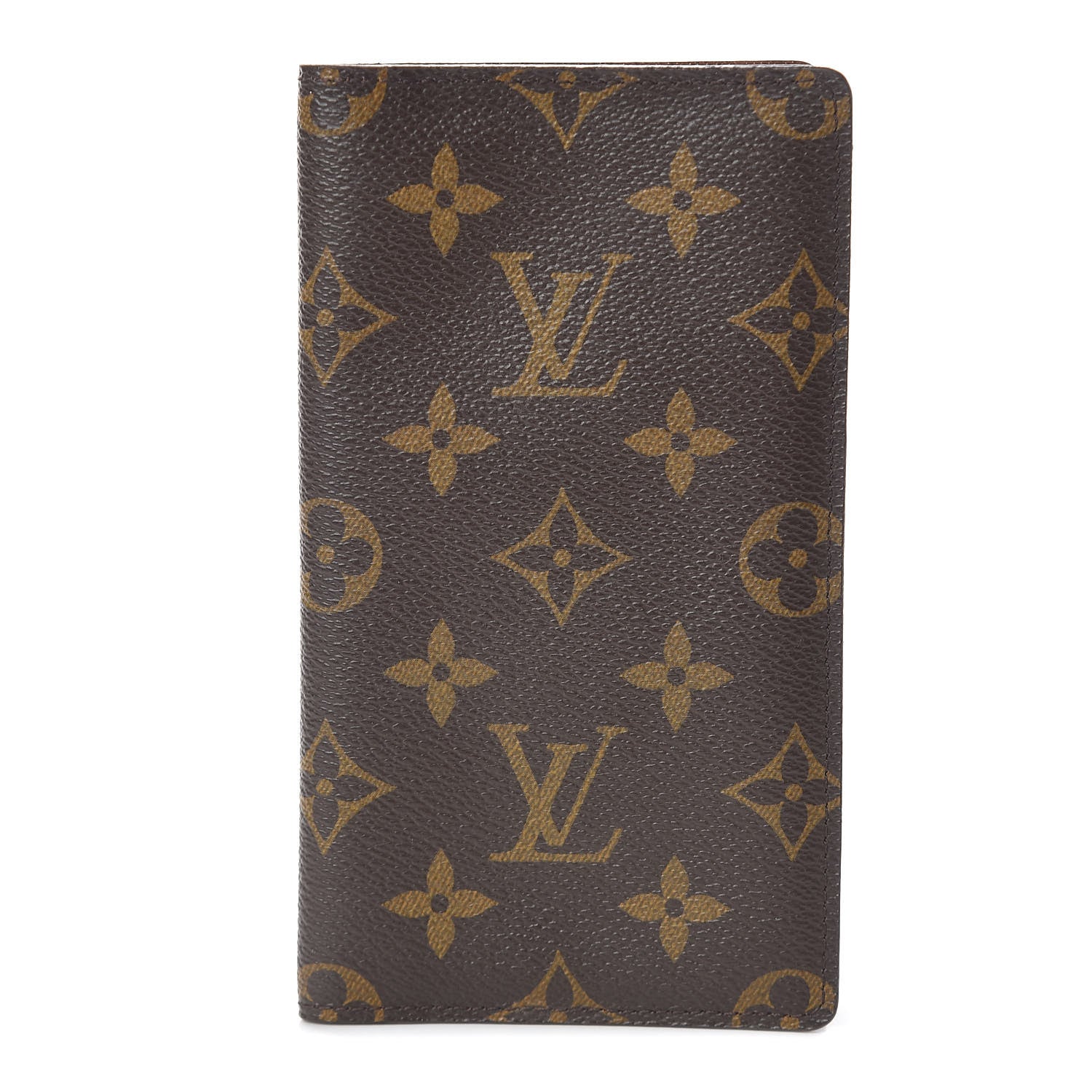 Louis Vuitton Monogram Checkbook Holder Case Wallet 1 of 8