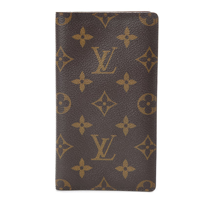 Louis Vuitton Monogram Checkbook Holder Case Wallet 1 of 8