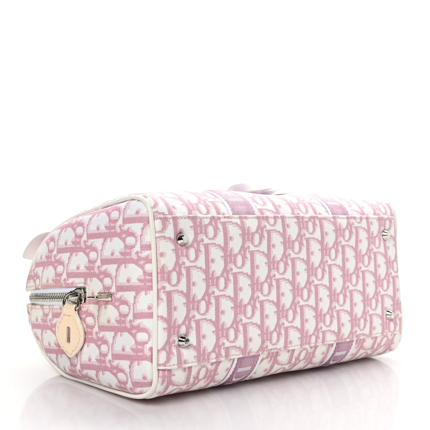 Monogram Girly Boston Pink