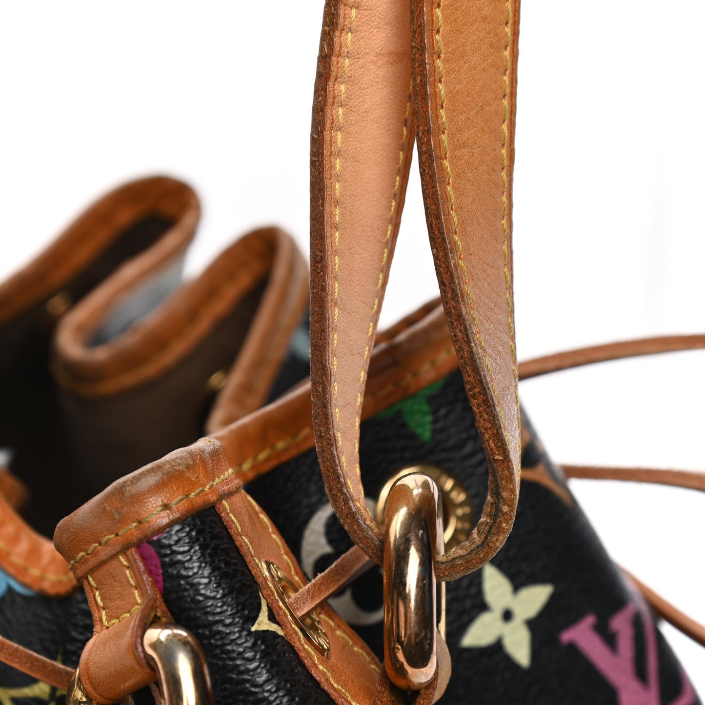 Monogram Multicolor Petit Noe Black
