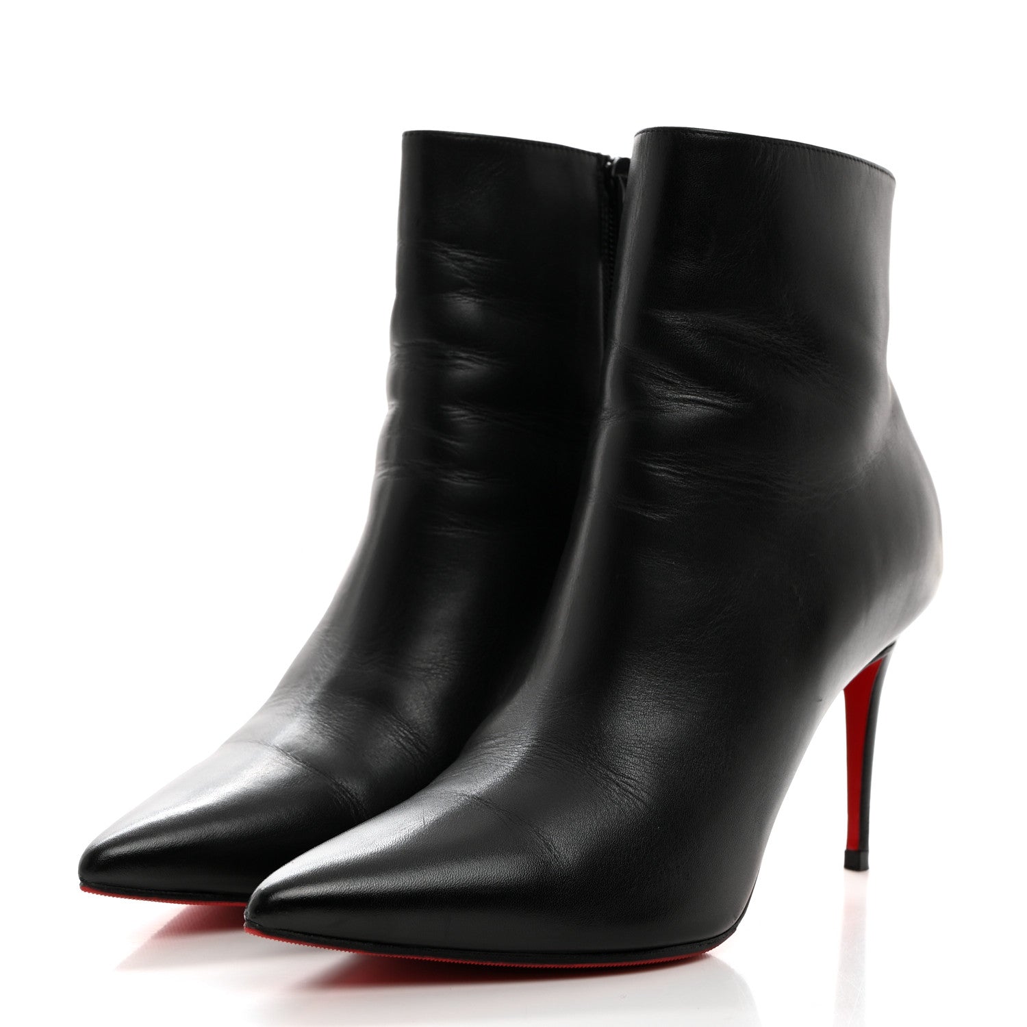 Christian Louboutin Calfskin So Kate Booty Ankle Boots 36.5 Black 3 of 7