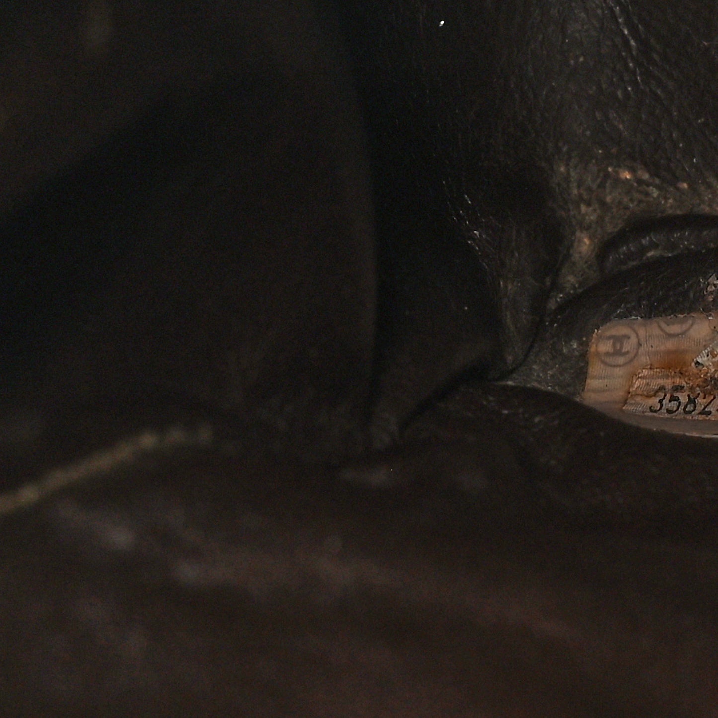 Suede Quilted Tote Brown