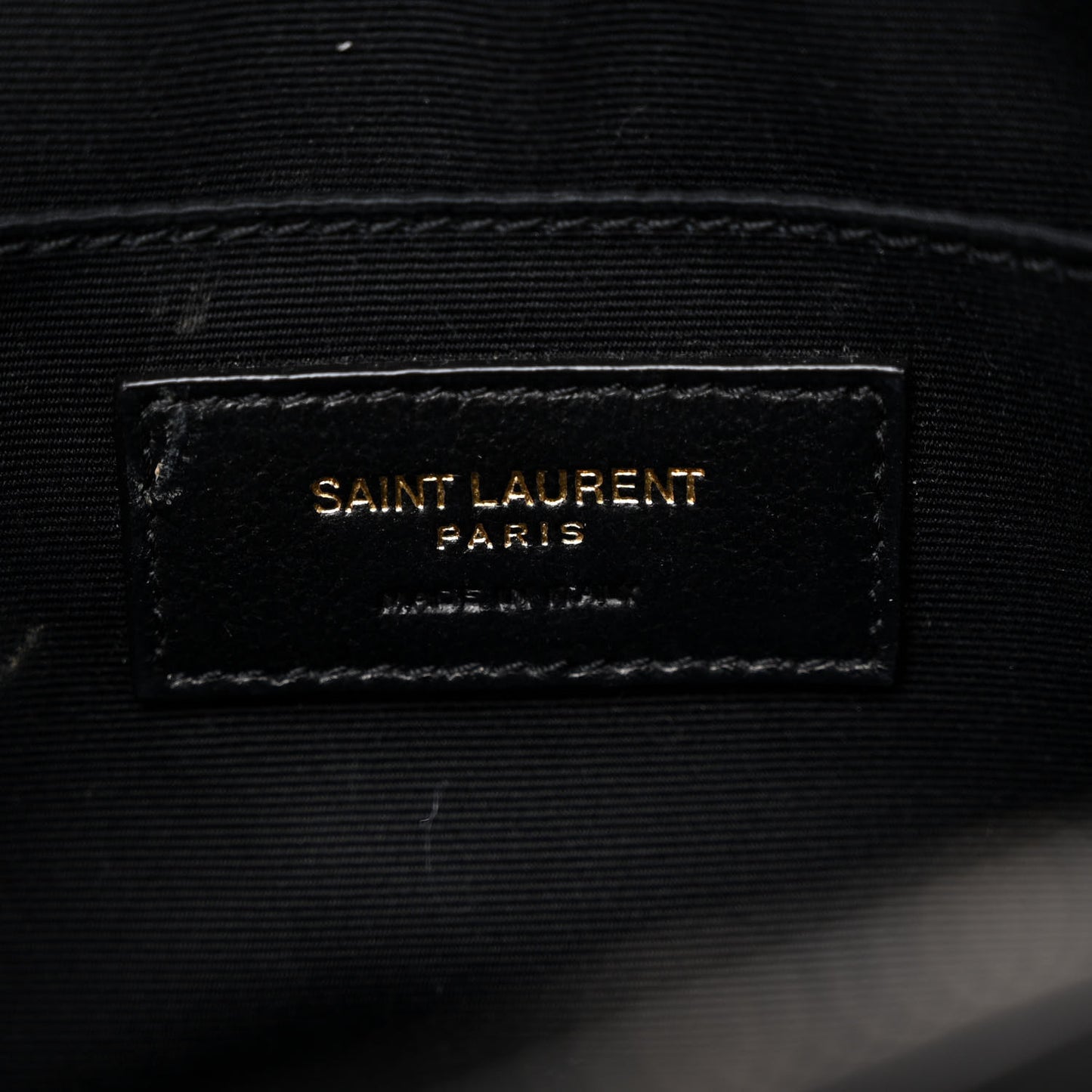 Calfskin Matelasse Monogram Lou Camera Bag Black