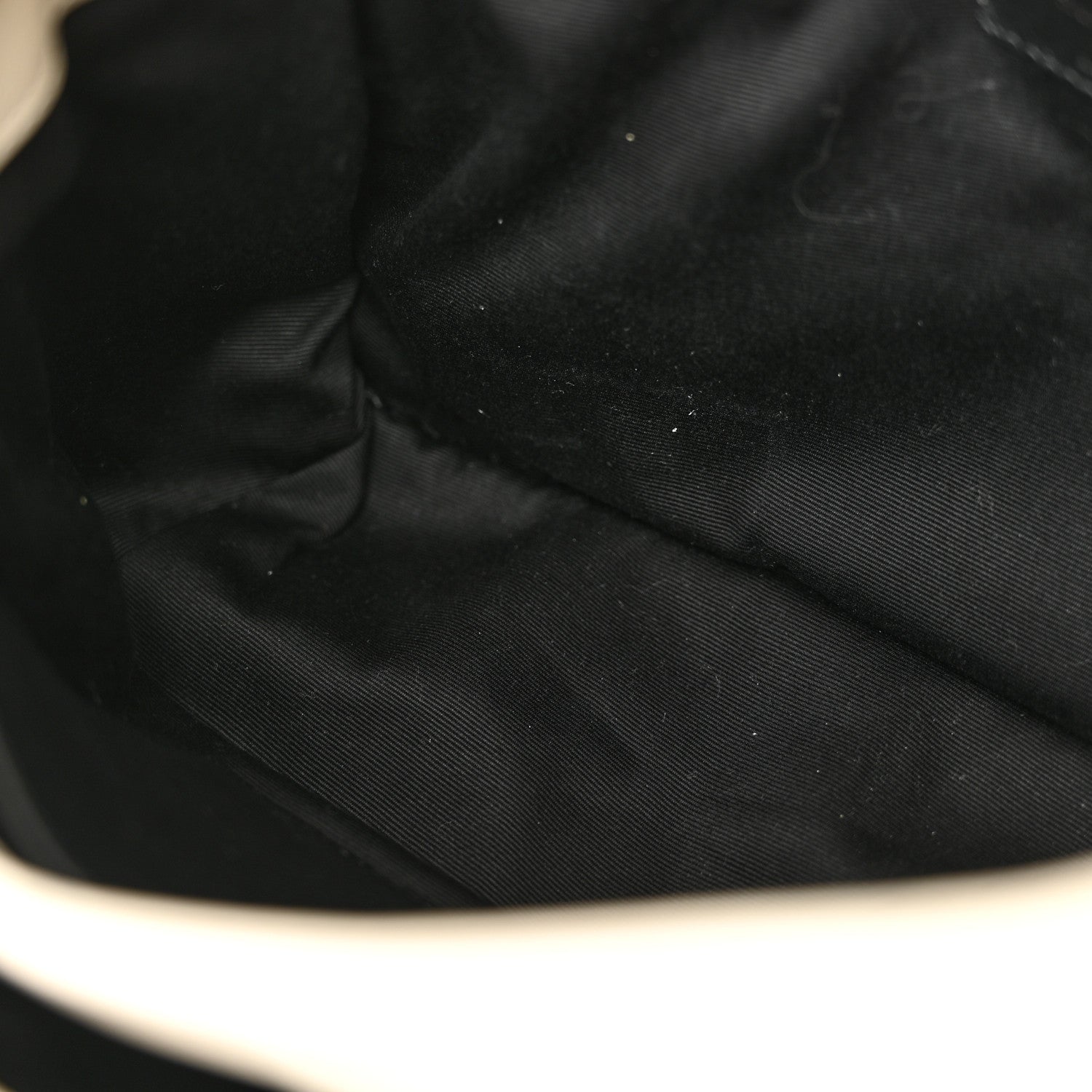 Saint Laurent Crinkled Calfskin Matelasse Monogram Medium Niki Chain Satchel Crema Soft 15 of 15