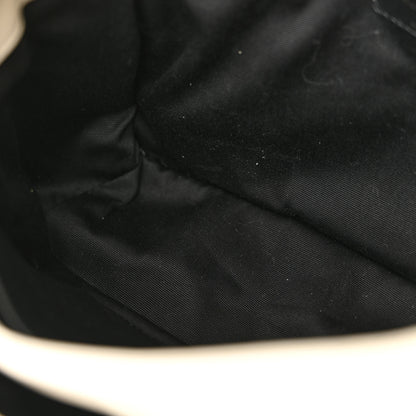 Saint Laurent Crinkled Calfskin Matelasse Monogram Medium Niki Chain Satchel Crema Soft 15 of 15