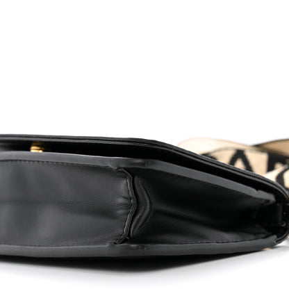 Stella McCartney Eco Alter Nappa Perforated Logo Mini Crossbody Bag Black 9 of 12