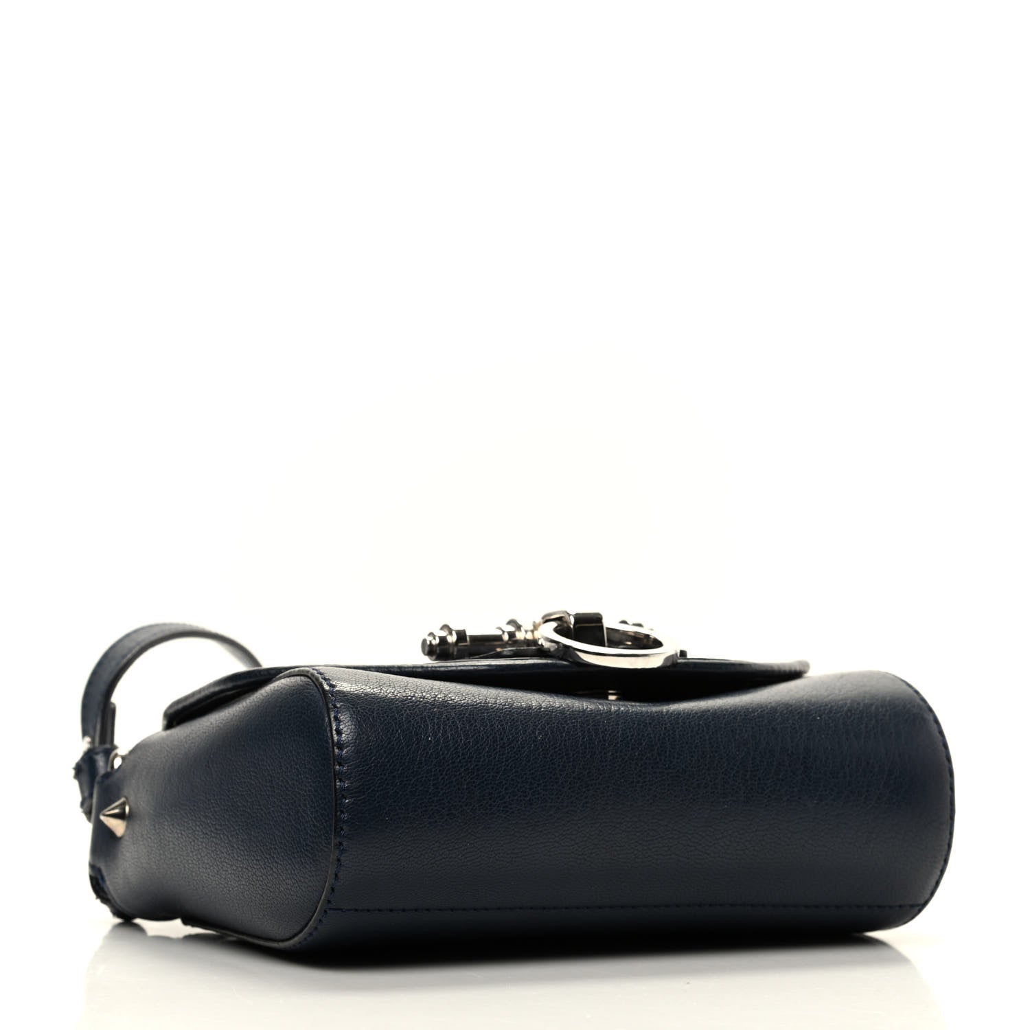 Givenchy Sugar Goatskin Obsedia Shoulder Bag Navy 4 of 9