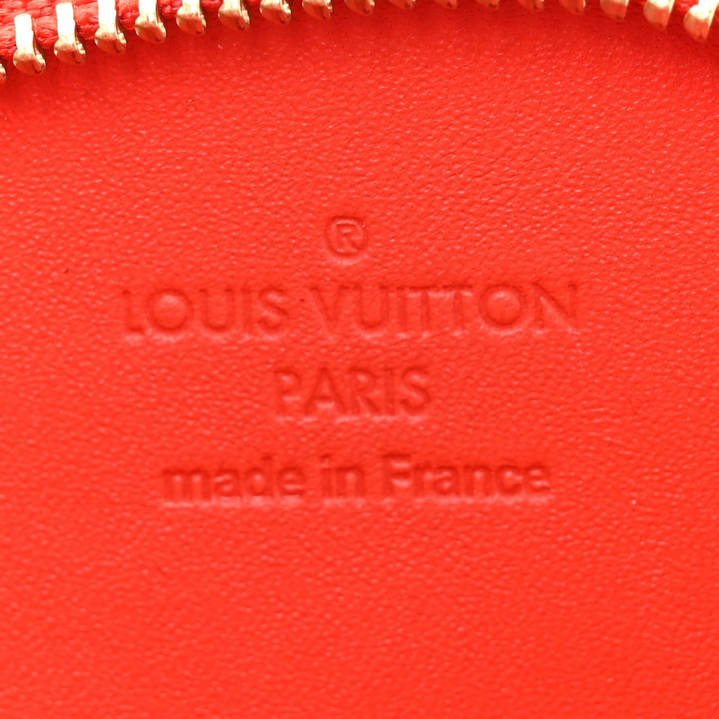 Vernis Roses Chapeau Coin Purse Orange Sunset
