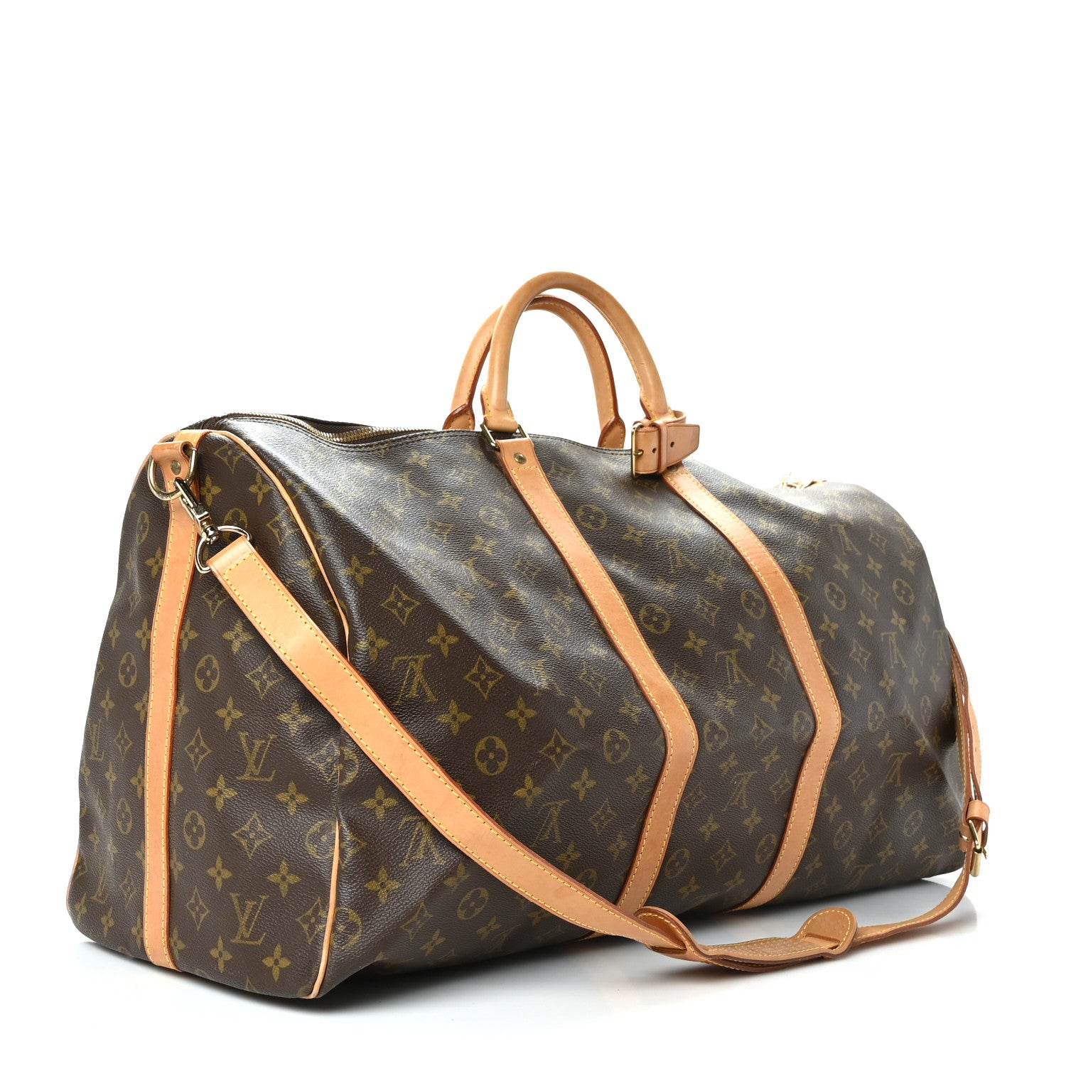 Louis Vuitton Monogram Keepall Bandouliere 55 3 of 13