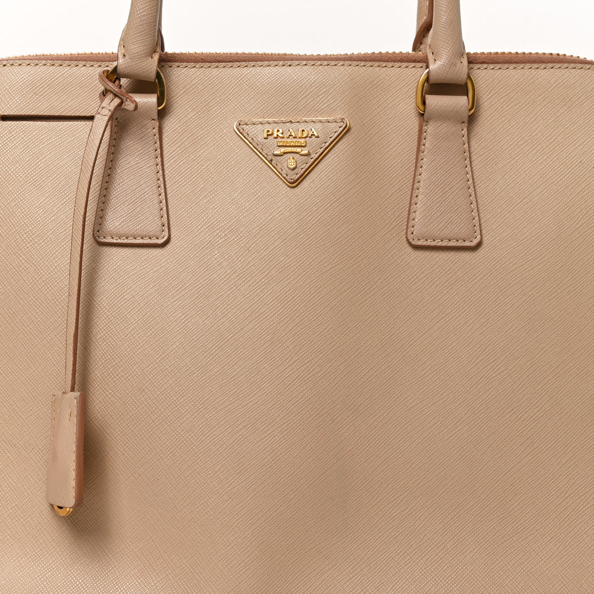 Prada Saffiano Lux Large Promenade Tote Cammeo 7 of 9