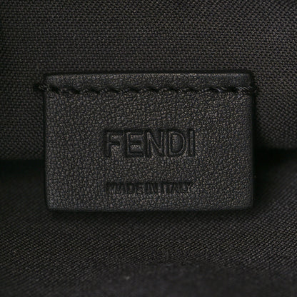 Fendi Vitello Soft F is Fendi Bi-Color FF 1974 Embossed Envelope Wallet On Chain with Pouches Maya Black 7 of 7