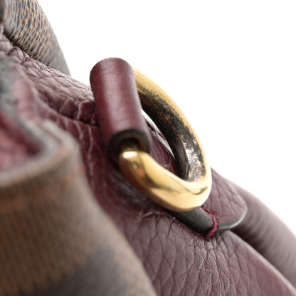 Louis Vuitton Damier Ebene Cuir Taurillon Brittany Bordeaux 12 of 15