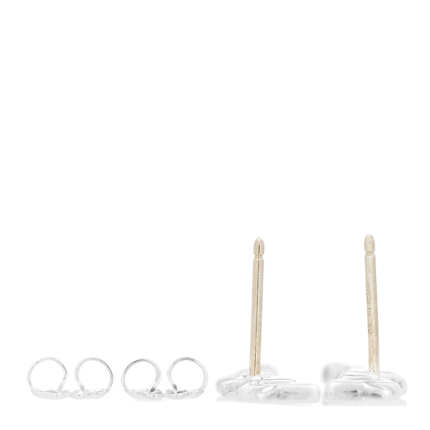 Tiffany Sterling Silver Paloma Picasso Graffiti X Climber Earrings 3 of 5