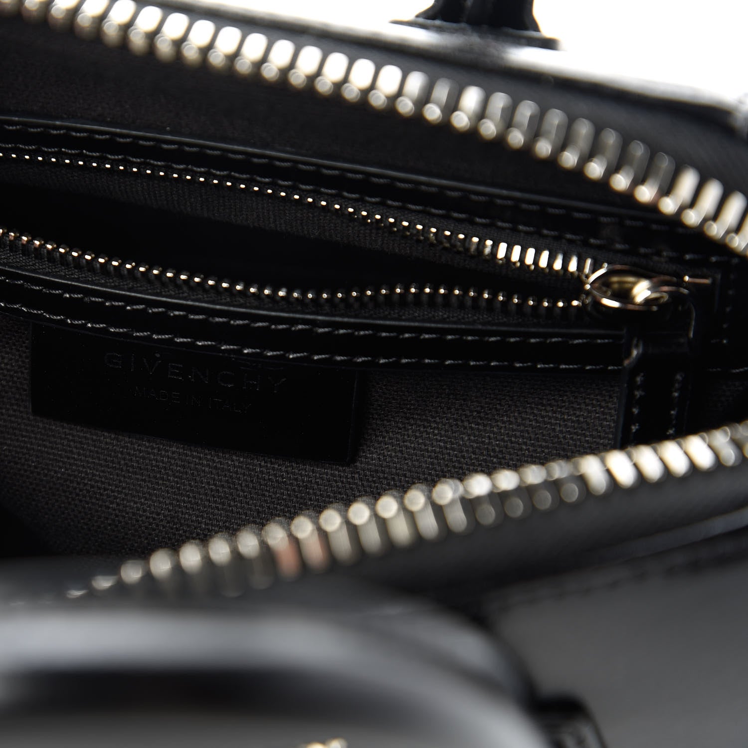 Givenchy Shiny Lord Calfskin Mini Antigona Black 8 of 10