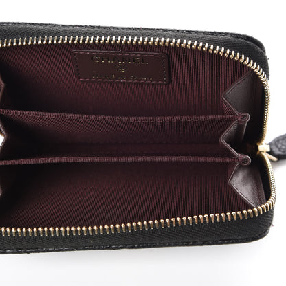 Chanel Caviar Quilted Zip Coin Purse Black 5 of 8