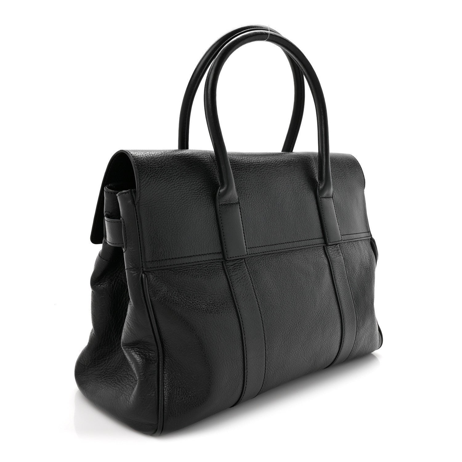 Mulberry Small Classic Grain Bayswater Black 3 of 9