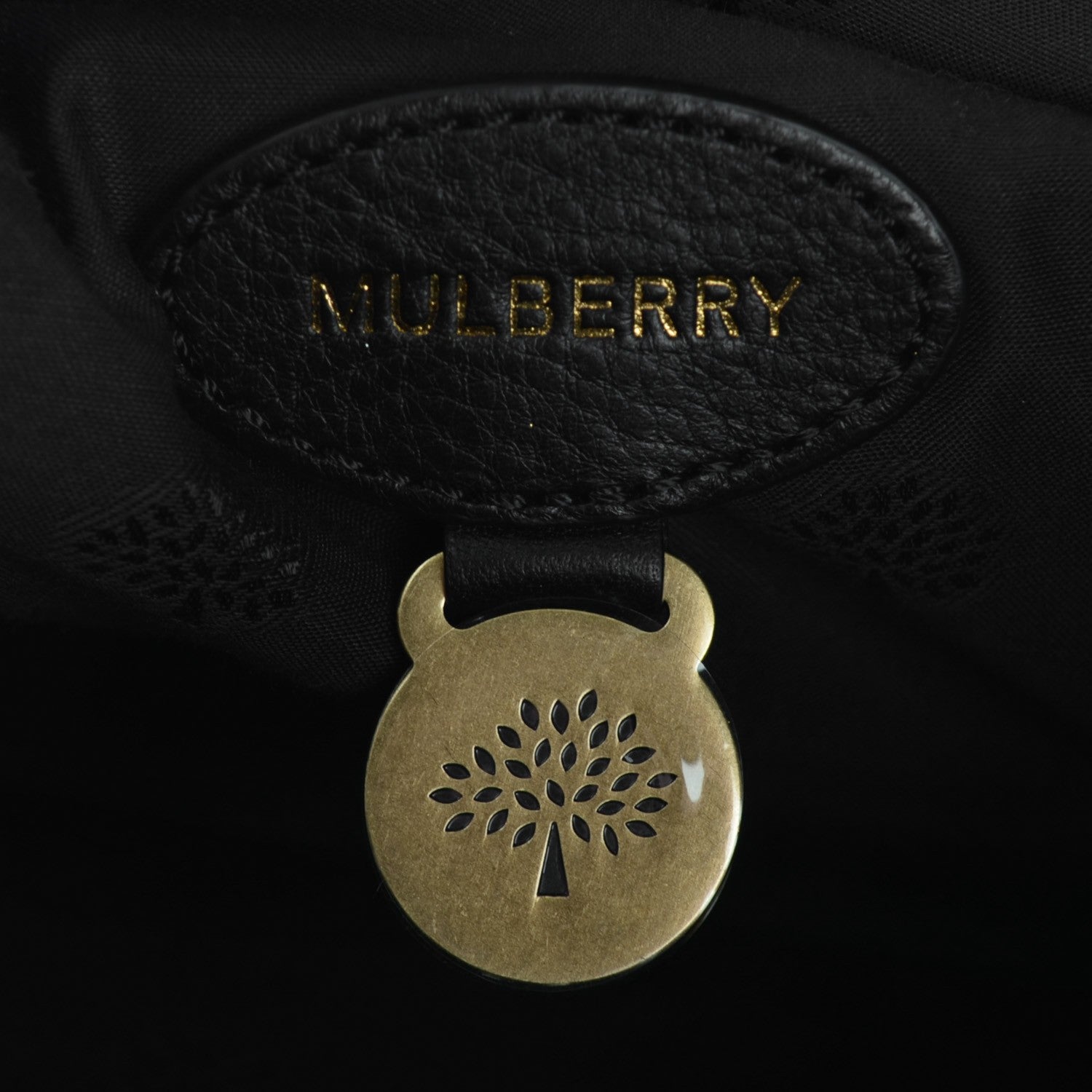 Mulberry Natural Calfskin Elkington Briefcase Black 5 of 7