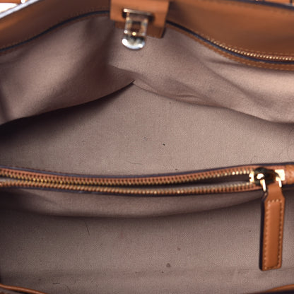 MCM Visetos Large Essential Tote Cognac 6 of 9