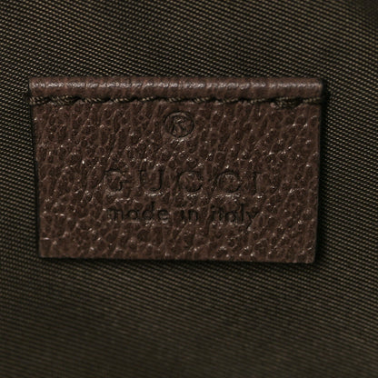 Gucci GG Supreme Monogram Textured Calfskin Web Large Ophidia Cosmetic Case Beige Ebony New Acero 6 of 10
