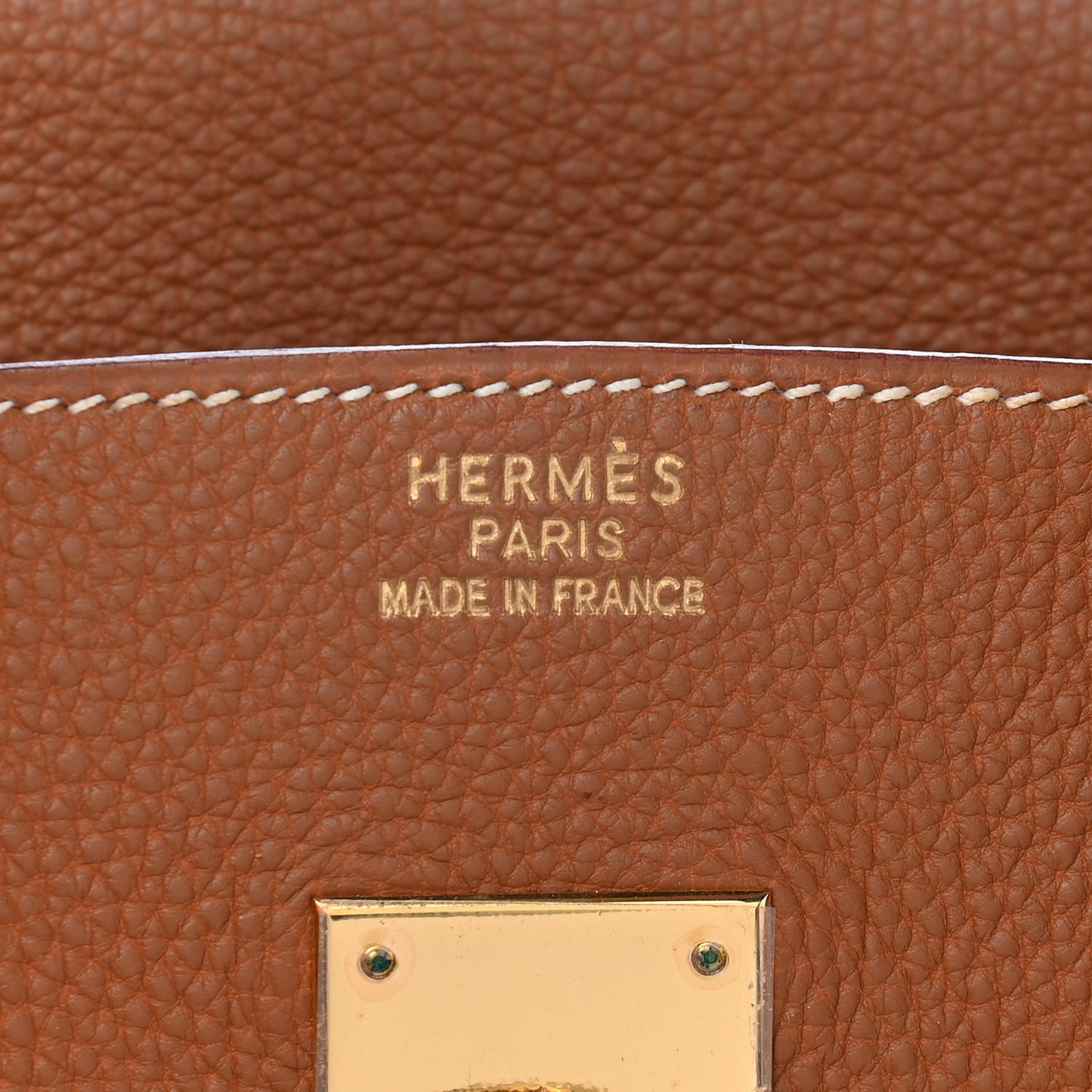 Togo Birkin 35 Gold